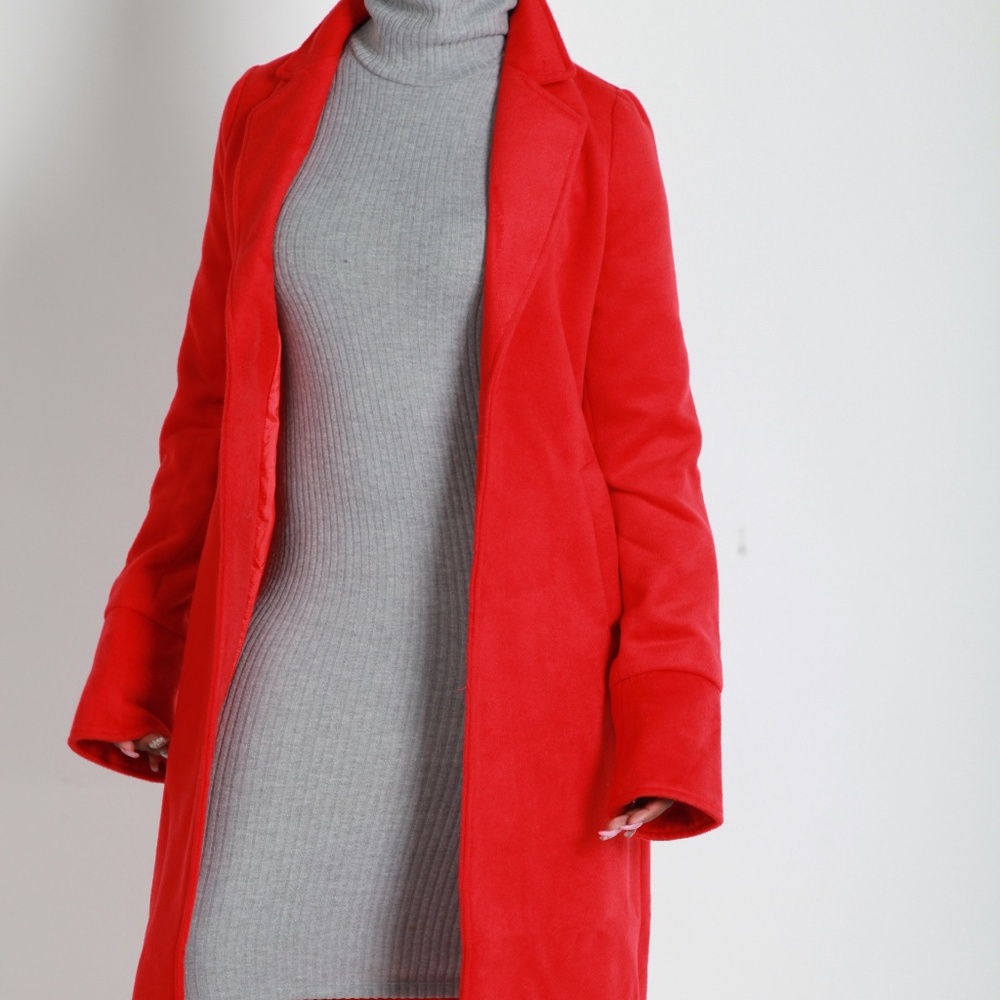 Red Trench Coat